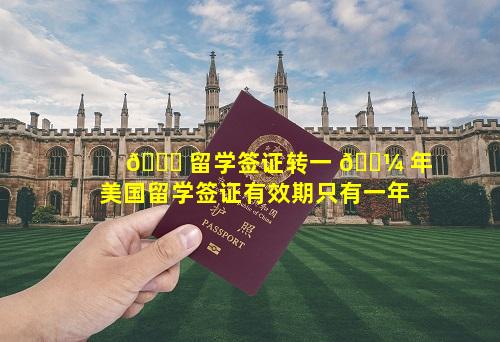 🍀 留学签证转一 🌼 年 美国留学签证有效期只有一年